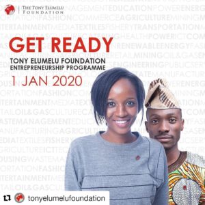 Tony Elumelu Foundation (TEF) Entrepreneurship Programme | Application to Open on January 1st, 2020