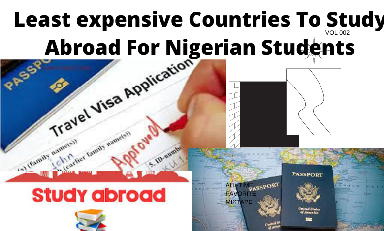 Least expensive Countries To Study Abroad For Nigerian Students
