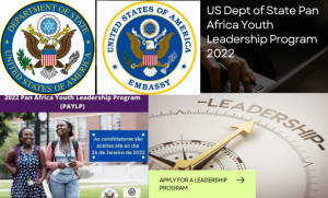 US Dept of State Pan Africa Youth Leadership Program 2022