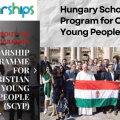 Hungary Scholarship Program for Christian Young People 2022/2023