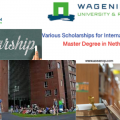 Wageningen University & Research (WUR) OKP Short Courses Scholarships 2022/2023 for Developing Countries