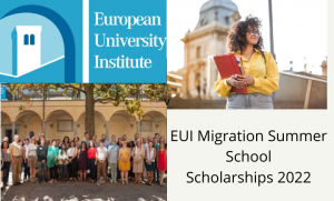 EUI Migration Summer School Scholarships 2022