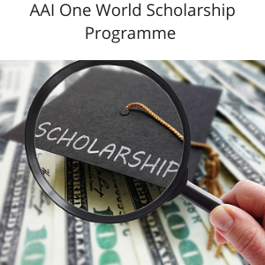 AAI One World Scholarship Programme in Austria for Developing Countries 2022/2023
